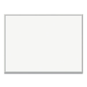 Magnetic Dry Erase Board With Aluminum Frame, 48 X 36, White Surface, Silver Frame