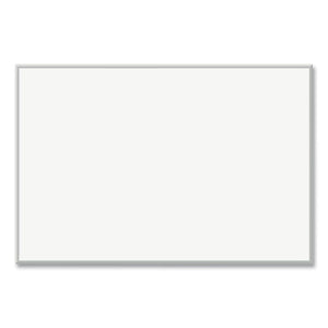 Magnetic Dry Erase Board With Aluminum Frame, 72 X 48, White Surface, Silver Frame