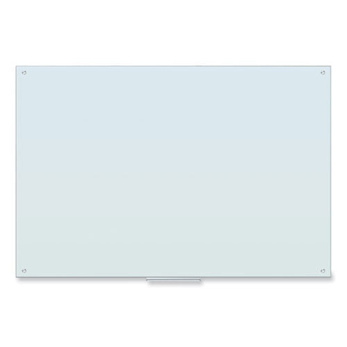 Glass Dry Erase Board, 70 X 47, White Surface