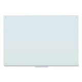 Glass Dry Erase Board, 70 X 47, White Surface
