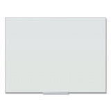 Floating Glass Ghost Grid Dry Erase Board, 48 X 36, White