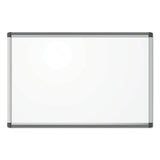 Pinit Magnetic Dry Erase Board, 36 X 24, White