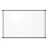 Pinit Magnetic Dry Erase Board, 48 X 36, White