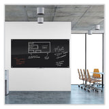 Black Glass Dry Erase Board, 96 X 47