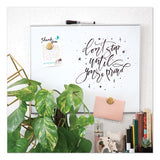 Magnetic Dry Erase Undated One Month Calendar Board, 20 X 16, White