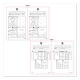 Cubicle Glass Dry Erase Undated One Week Calendar Board, 20 X 5.5, White