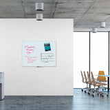 Magnetic Glass Dry Erase Board Value Pack, 48 X 36, White
