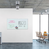 Magnetic Glass Dry Erase Board Value Pack, 72 X 36, White