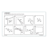 Magnetic Glass Dry Erase Board Value Pack, 72 X 48, White