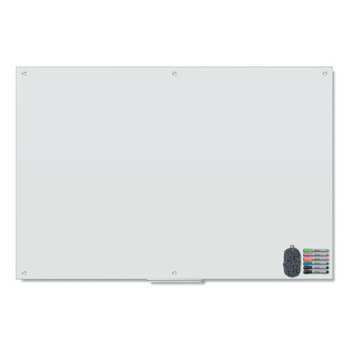 Magnetic Glass Dry Erase Board Value Pack, 72 X 48, White