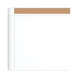 Pinit Magnetic Dry Erase Board With Plastic Frame, 20 X 16, White Surface And Frame