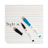 Double-sided Dry Erase Lap Board, 12 X 9, White Surface, 24-pack