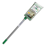 Indoor Window Cleaning Kit, Aluminum, 72" Extension Pole, 8" Pad Holder
