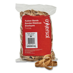 Rubber Bands, Size 84, 0.04" Gauge, Beige, 1 Lb Box, 155-pack