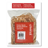 Rubber Bands, Size 19, 0.04" Gauge, Beige, 4 Oz Box, 310-pack