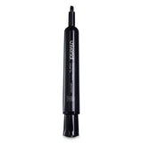 Chisel Tip Permanent Marker, Broad, Black, Dozen