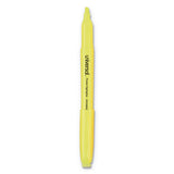 Pocket Highlighters, Chisel Tip, Fluorescent Yellow, 36-pack