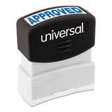 Message Stamp, Posted, Pre-inked One-color, Red