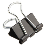 Binder Clips, Mini, Black-silver, 36-box