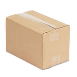 Fixed-depth Corrugated Shipping Boxes, Regular Slotted Container (rsc), 6" X 10" X 6", Brown Kraft, 25-bundle