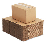 Fixed-depth Corrugated Shipping Boxes, Regular Slotted Container (rsc), 6" X 10" X 6", Brown Kraft, 25-bundle