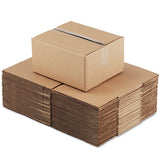 Fixed-depth Corrugated Shipping Boxes, Regular Slotted Container (rsc), 10" X 12" X 6", Brown Kraft, 25-bundle