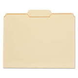 Top Tab Manila File Folders, 1-3-cut Tabs, Center Position, Letter Size, 11 Pt. Manila, 100-box