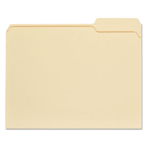 Top Tab Manila File Folders, 1-3-cut Tabs, Right Position, Letter Size, 11 Pt. Manila, 100-box