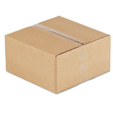 Fixed-depth Corrugated Shipping Boxes, Regular Slotted Container (rsc), 12" X 12" X 6", Brown Kraft, 25-bundle
