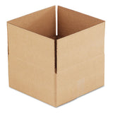 Fixed-depth Corrugated Shipping Boxes, Regular Slotted Container (rsc), 12" X 12" X 6", Brown Kraft, 25-bundle