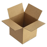 Fixed-depth Corrugated Shipping Boxes, Regular Slotted Container (rsc), 12" X 12" X 8", Brown Kraft, 25-bundle