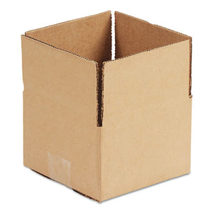 Fixed-depth Corrugated Shipping Boxes, Regular Slotted Container (rsc), 12" X 12" X 8", Brown Kraft, 25-bundle