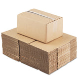 Fixed-depth Corrugated Shipping Boxes, Regular Slotted Container (rsc), 8" X 12" X 6", Brown Kraft, 25-bundle
