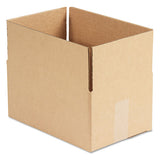 Fixed-depth Corrugated Shipping Boxes, Regular Slotted Container (rsc), 8" X 12" X 6", Brown Kraft, 25-bundle