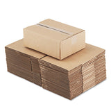 Fixed-depth Corrugated Shipping Boxes, Regular Slotted Container (rsc), 9" X 12" X 4", Brown Kraft, 25-bundle