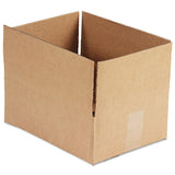 Fixed-depth Corrugated Shipping Boxes, Regular Slotted Container (rsc), 9" X 12" X 4", Brown Kraft, 25-bundle