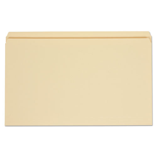 Top Tab Manila File Folders, Straight Tab, Legal Size, 11 Pt. Manila, 100-box