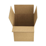 Brown Corrugated Cubed Fixed-depth Shipping Boxes, Regular Slotted Container (rsc), 15 X 11 X 6, Brown Kraft, 25-bundle