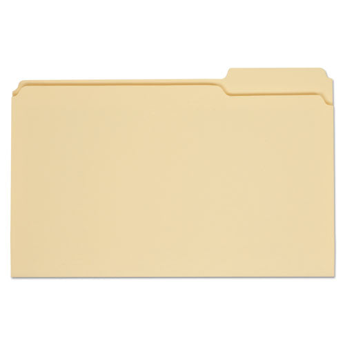 Top Tab Manila File Folders, 1-3-cut Tabs, Right Position, Legal Size, 11 Pt. Manila, 100-box