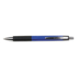 Comfort Grip Retractable Ballpoint Pen, Medium 1mm, Blue Ink-barrel, Dozen