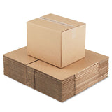 Fixed-depth Corrugated Shipping Boxes, Regular Slotted Container (rsc), 12" X 16" X 12", Brown Kraft, 25-bundle