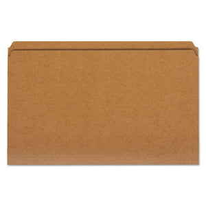 Reinforced Kraft Top Tab File Folders, Straight Tab, Legal Size, Kraft, 100-box