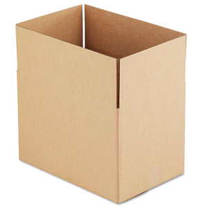 Fixed-depth Corrugated Shipping Boxes, Regular Slotted Container (rsc), 12" X 18" X 12", Brown Kraft, 25-bundle