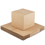 Fixed-depth Corrugated Shipping Boxes, Regular Slotted Container (rsc), 18" X 18" X 16", Brown Kraft, 15-bundle