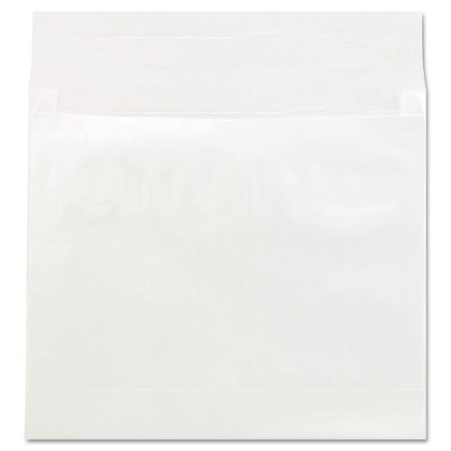 Deluxe Tyvek Expansion Envelopes, Square Flap, Self-adhesive Closure, 12 X 16, White, 50-carton