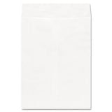 Deluxe Tyvek Envelopes, #15, Squa Flap, Self-adhesive Closure, 10 X 15, White, 100-box