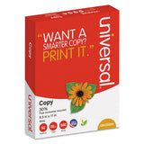 30% Recycled Copy Paper, 92 Bright, 20 Lb, 8.5 X 11, White, 500 Sheets-ream, 10 Reams-carton