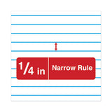 Wirebound Memo Book, Narrow Rule, 3 X 5, White, 50 Sheets, 12-pack
