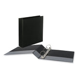 Slant D-ring View Binder, 3 Rings, 2" Capacity, 11 X 8.5, Black, 6-carton