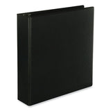 Slant D-ring View Binder, 3 Rings, 2" Capacity, 11 X 8.5, Black, 6-carton